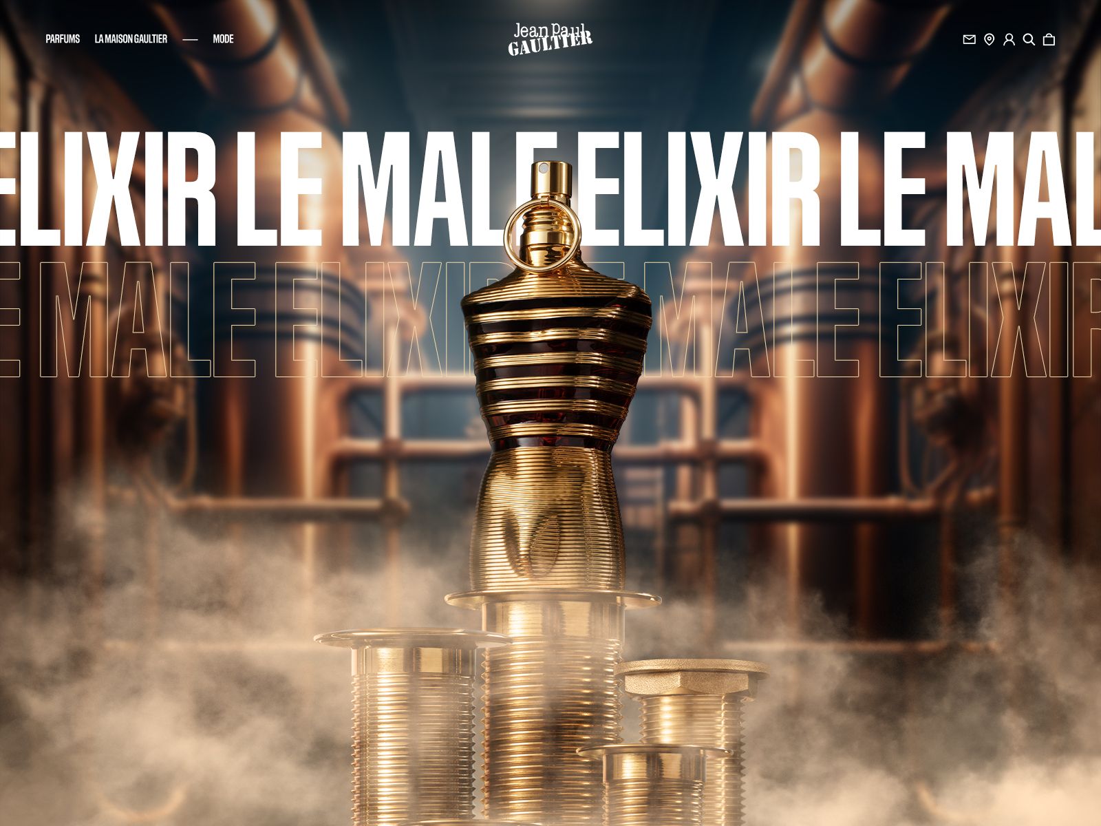 Le Male Elixir - Awwwards