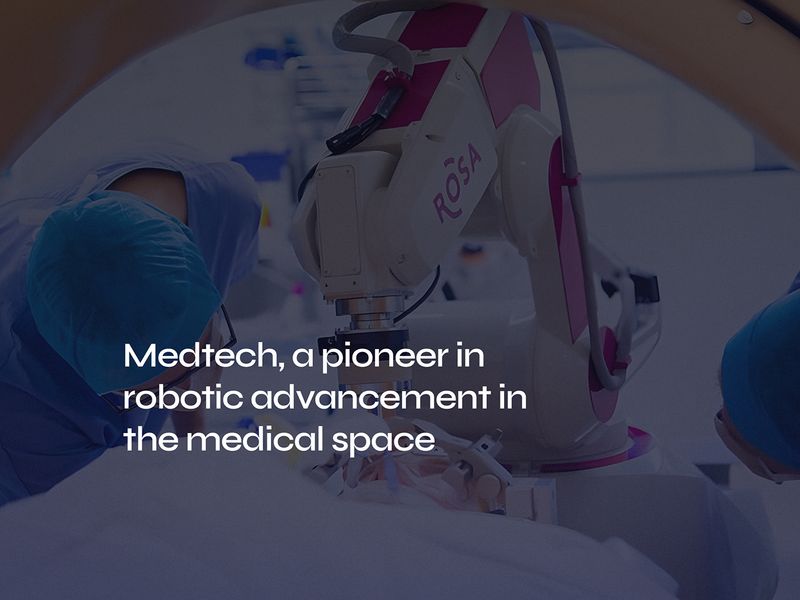Medtech, a pioneer in medical robotics