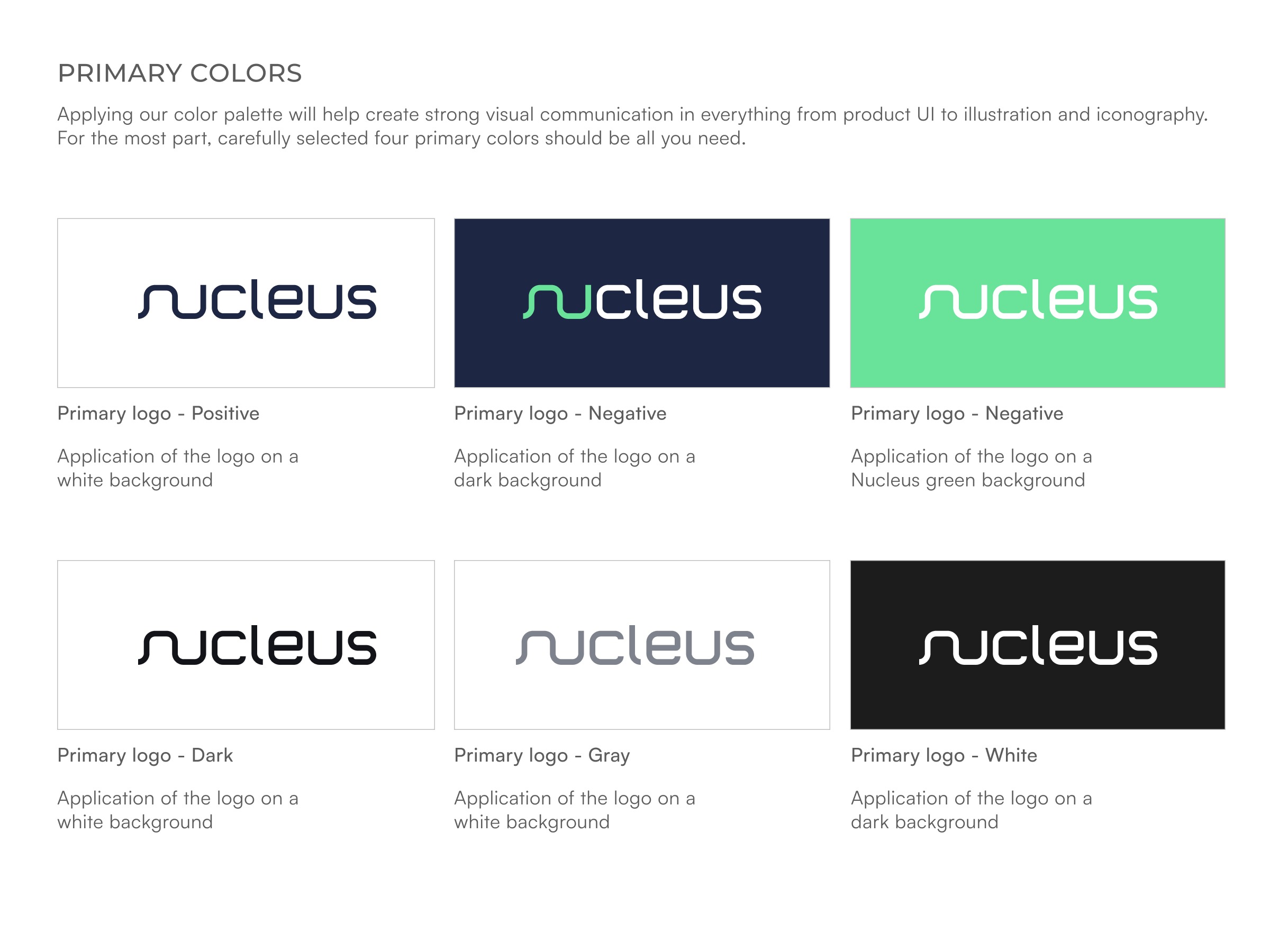 Nucleus Nordic Brand Identity Image 1