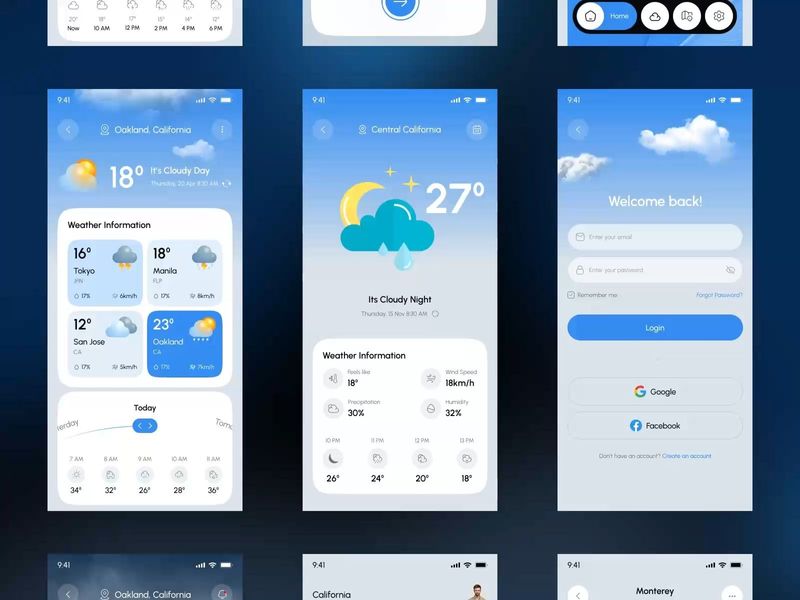 Weather App Redesign Concept