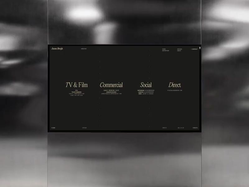 Jason Bergh_Film Production // Case Study_Vol.3.0