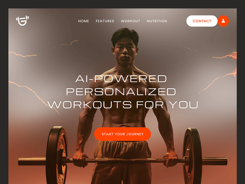 Body dash Fitness Gym branding