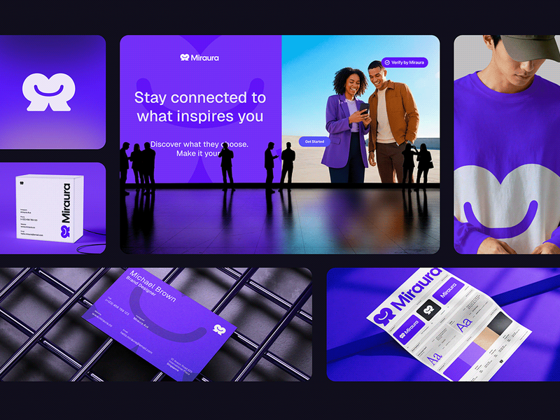 Miraura - Brand Identity Design for Creator Commerce