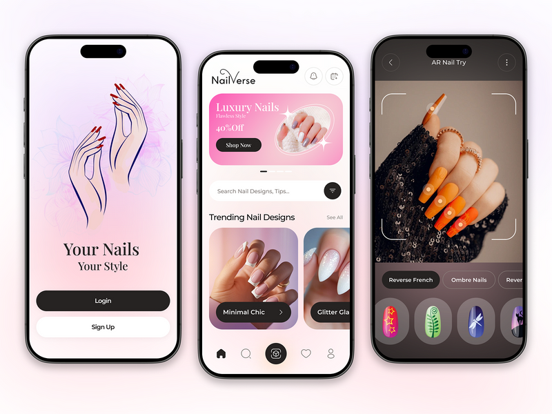 Beauty App - Nail Art Virtual Try by Mostafizur Rahaman