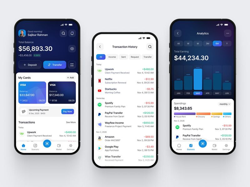 Mobile App for Finance