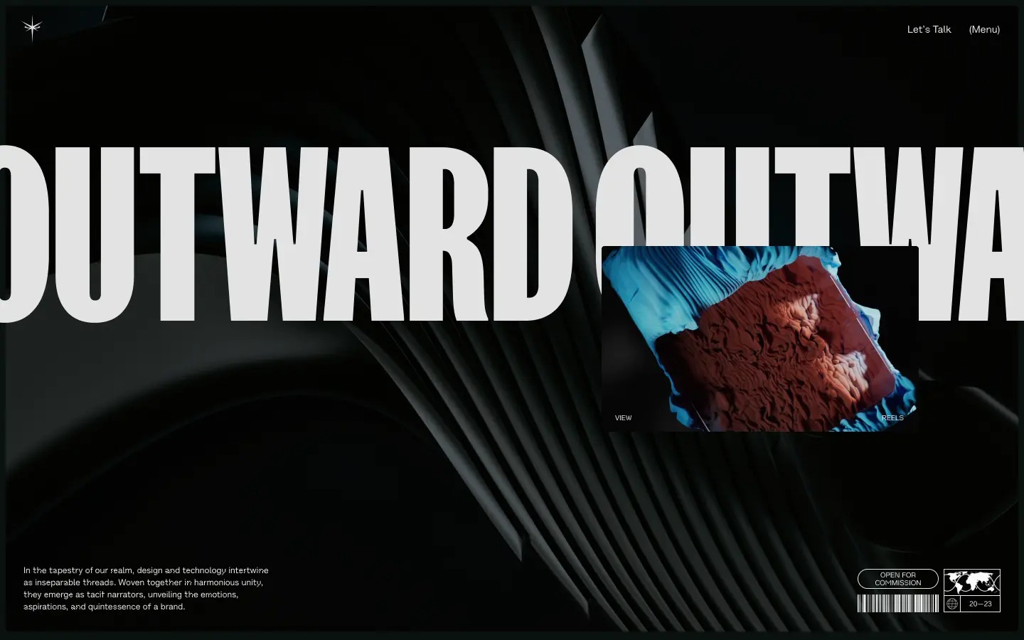 Outward — Webflow Website Template Image 0