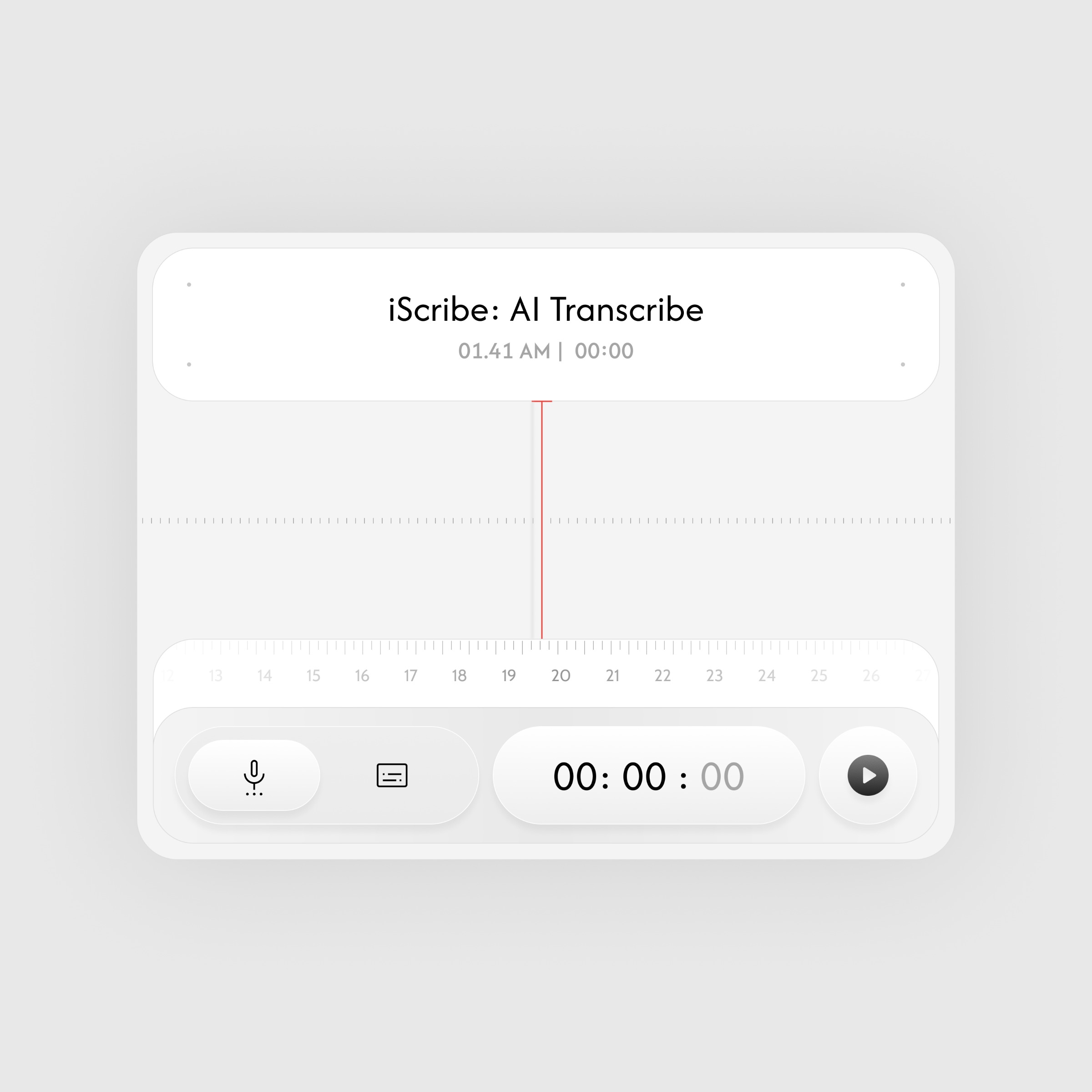 iScribe: AI Transcribe Image 0