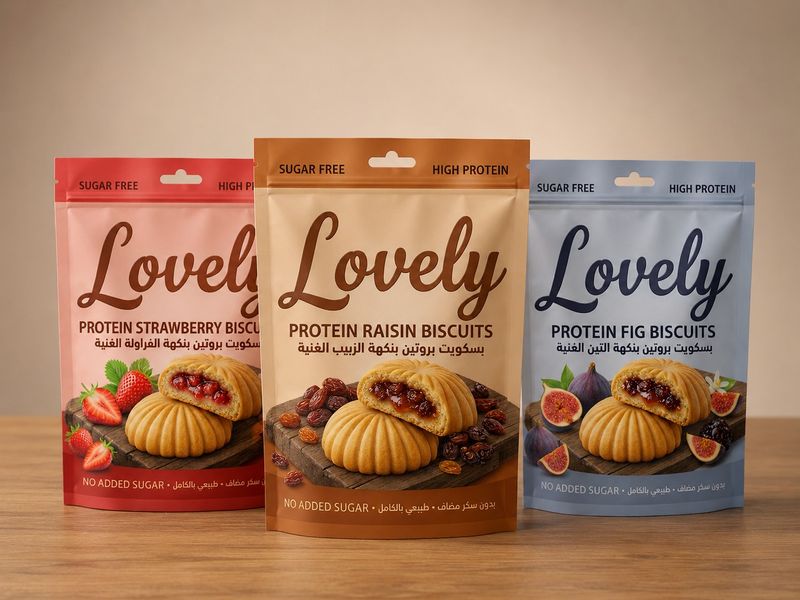 Lovely Biscuit - Protein Snacks Sugar Free 