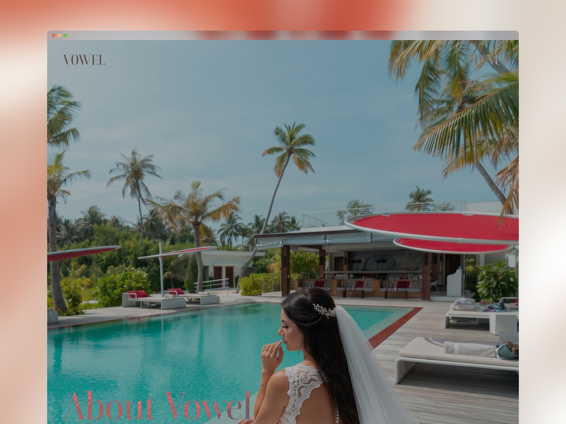 VOWEL Cinematic Wedding Framer Template Image 1
