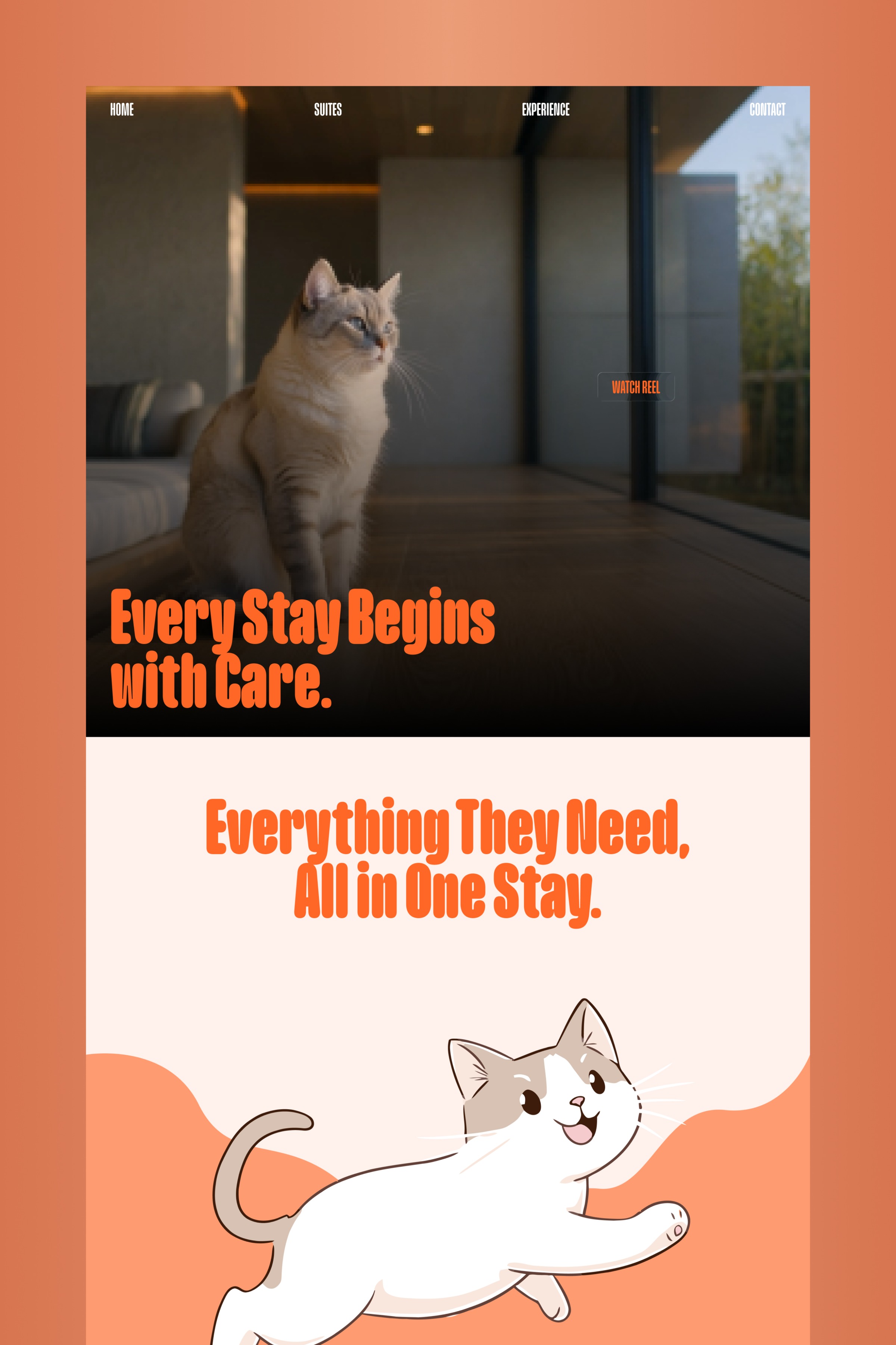 Kity Cat Boarding Framer Template