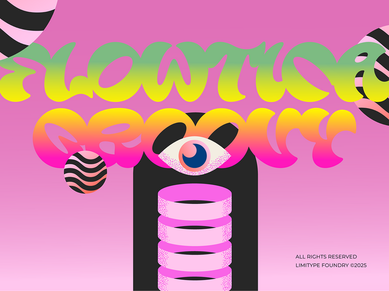 Flowtica - Groovy Bold Font