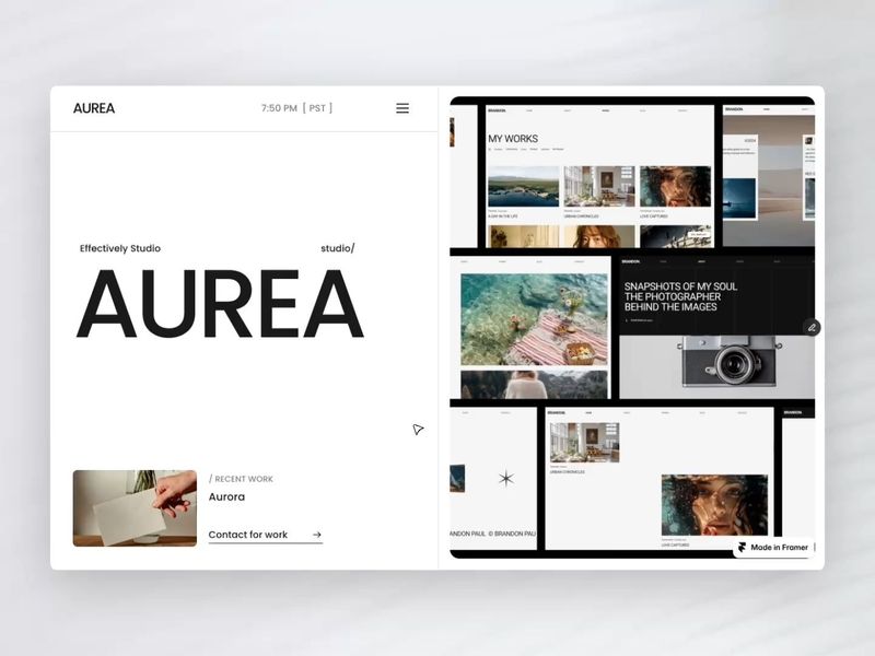 AUREA - Agency Website Template