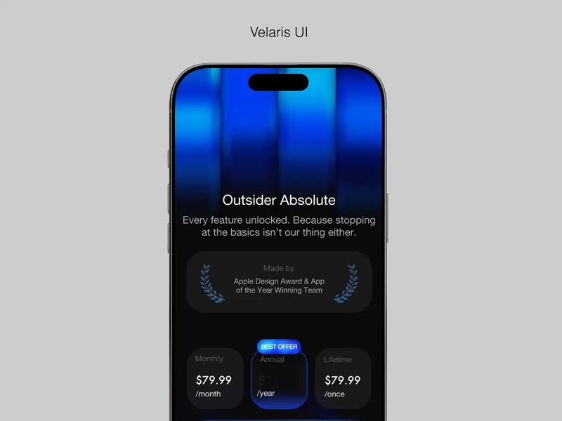 Velaris UI by Chien Pham