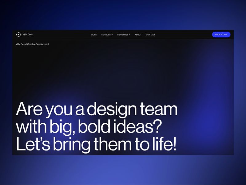 V&M Devs – Development Partner for Creative Teams