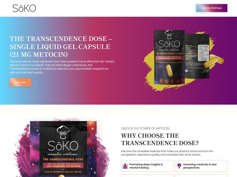 High-Impact Wellness & Supplement Landing Page Design