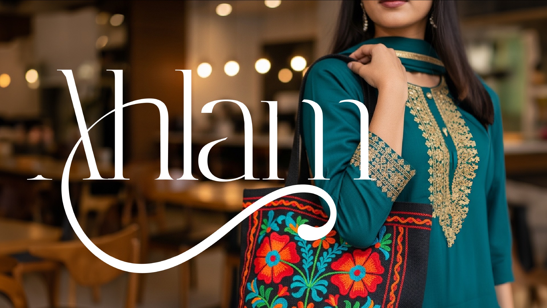 Ahlam logo and Branding Design Image 3
