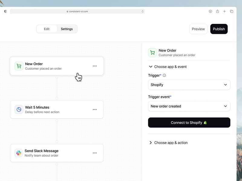 Automation - Consistent UI