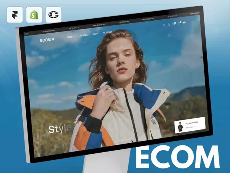 ECOM by Soyeb - Uncategorized design asset by framer
