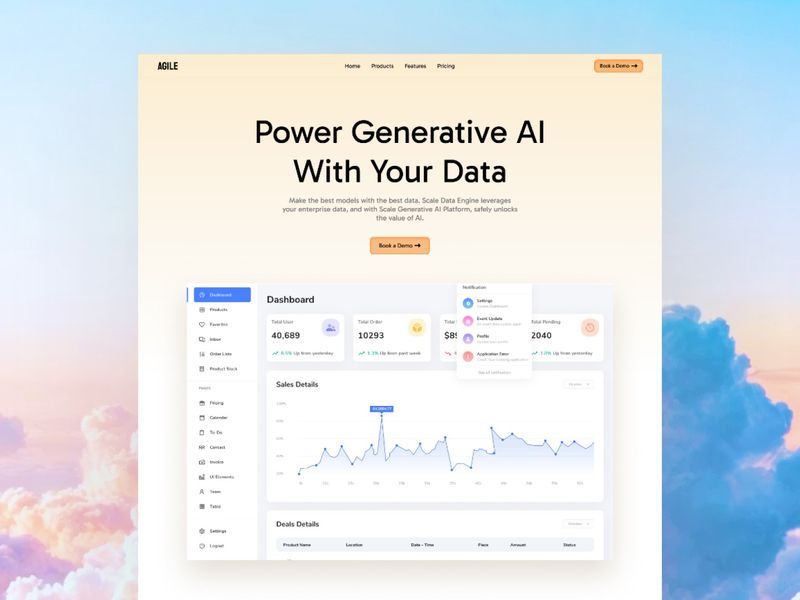 Agile - Next.js + Sanity SaaS Marketing Site Template