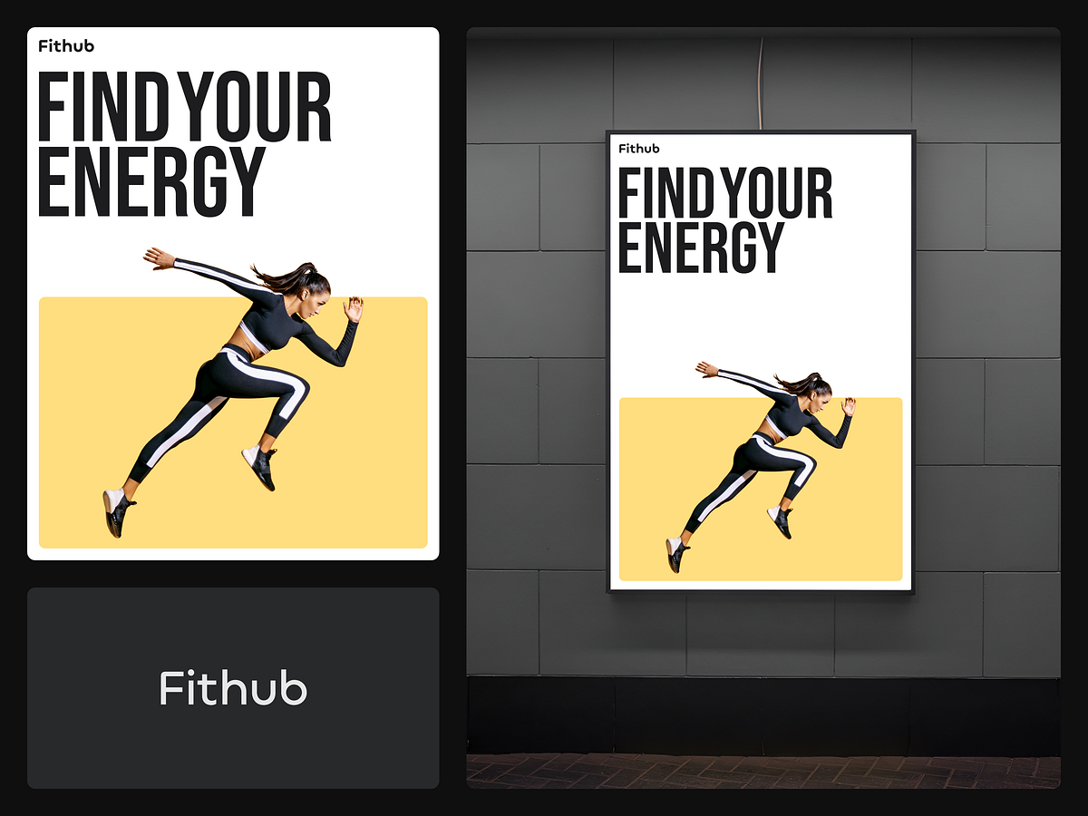 Fithub - Modern Fitness Poster Campaign Image 0