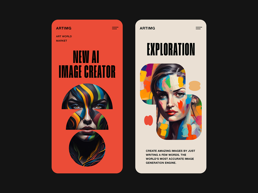 Artimg AI Mobile App