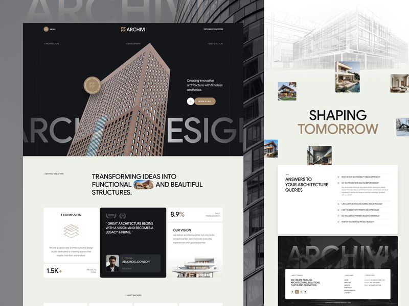 Architecture & Interior agency website