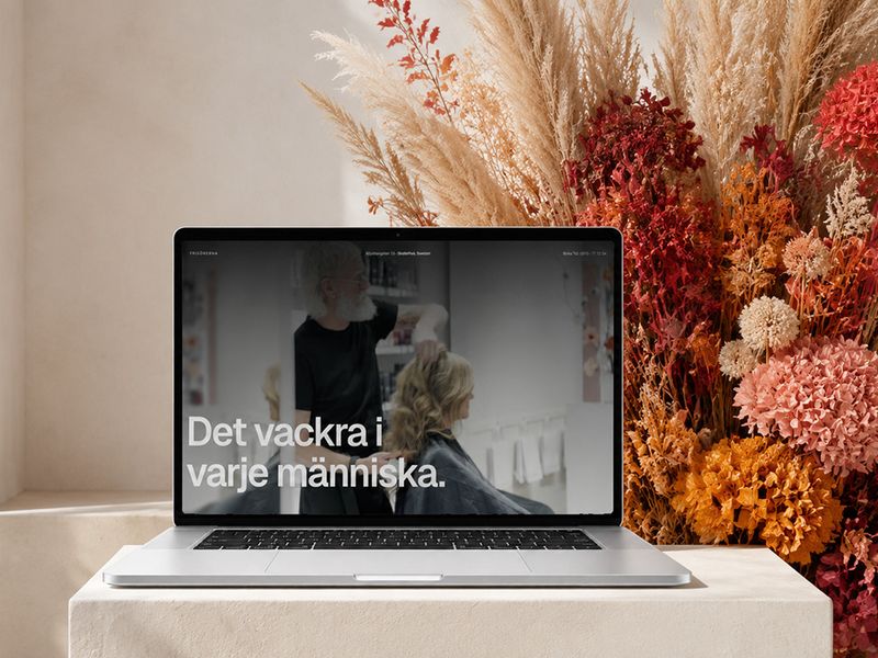 Frisörerna - Hair Salon Website Design