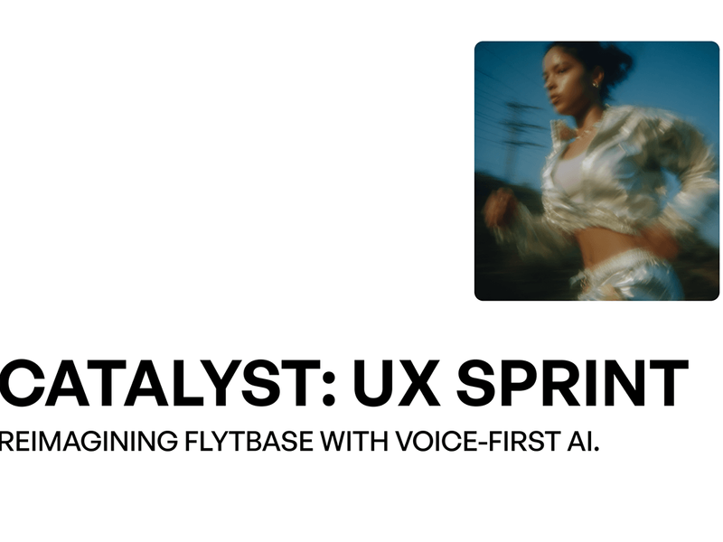 FlytVoice AI | UX research for Flytbase