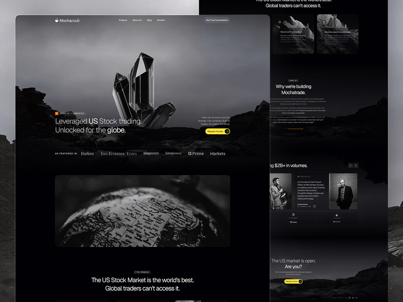 Online Stock Trading Website Design