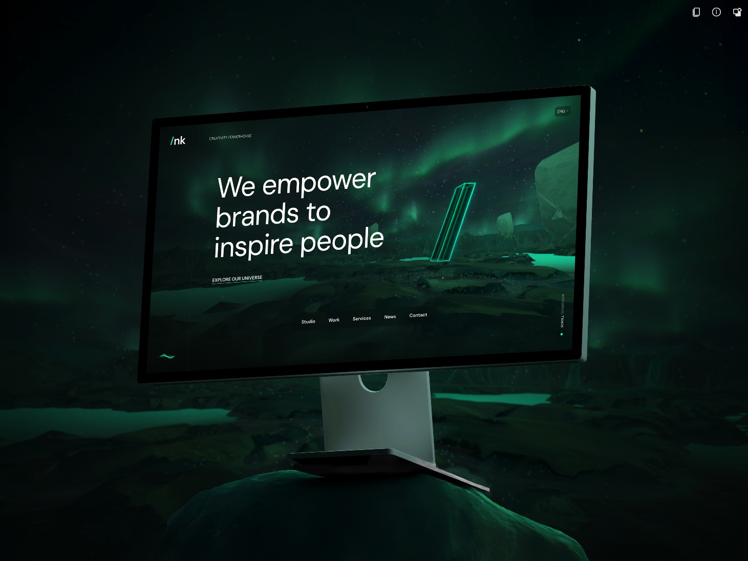 We empower brands to inspire people — /nk.studio ® Image 0