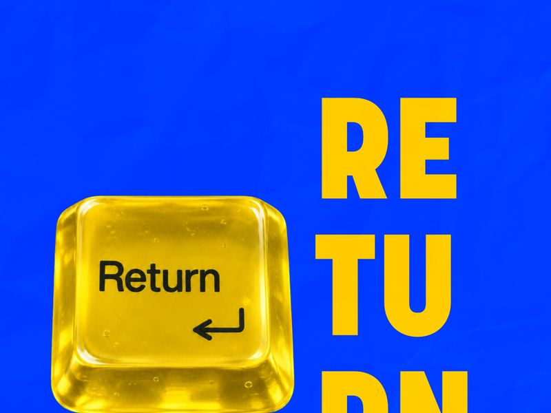 Return Keyboard Poster Design