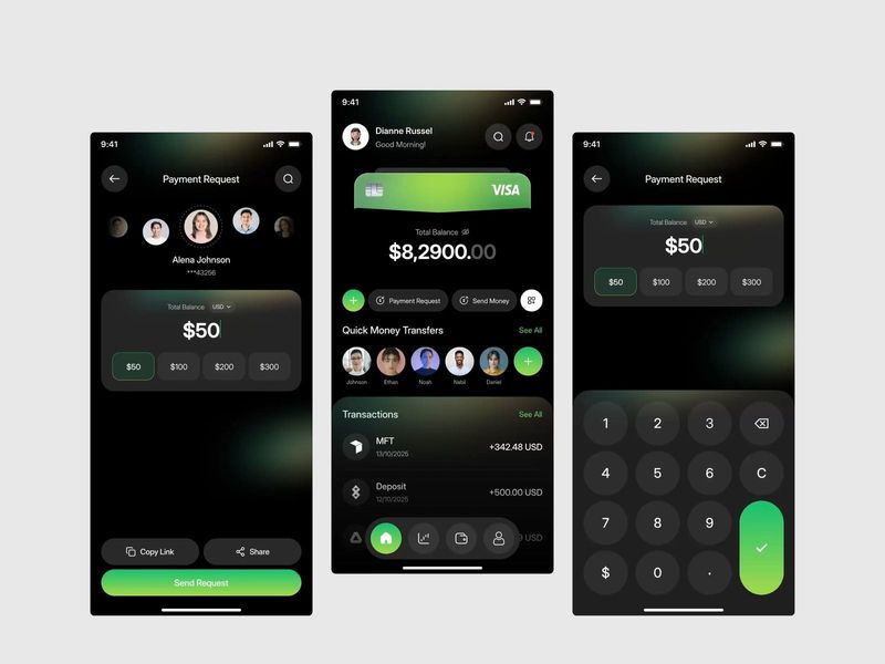 Fintech App Design - Payment & Money Transfer