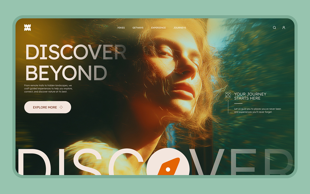 Travel Landing Page Design Image 0