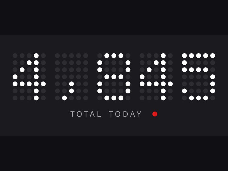 Nothing Pedometer — Interaction Concept