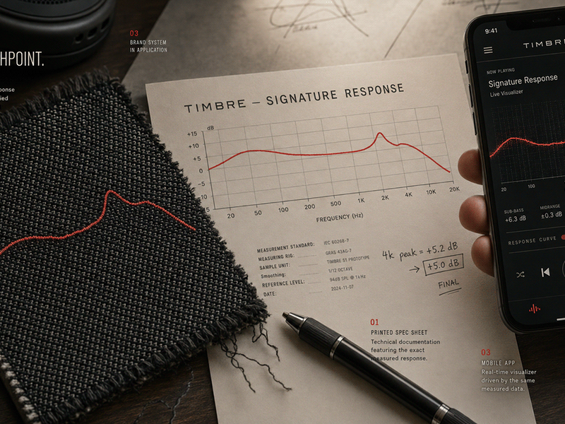 TIMBRE — Headphone Brand & Acoustic Engineering System