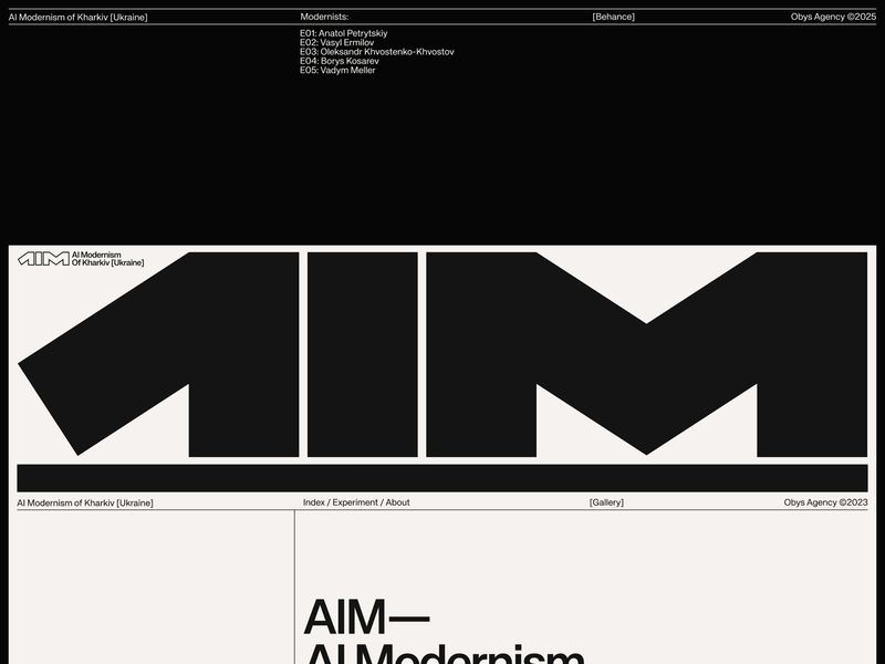 AIM — AI Modernism of Kharkiv [Ukraine]