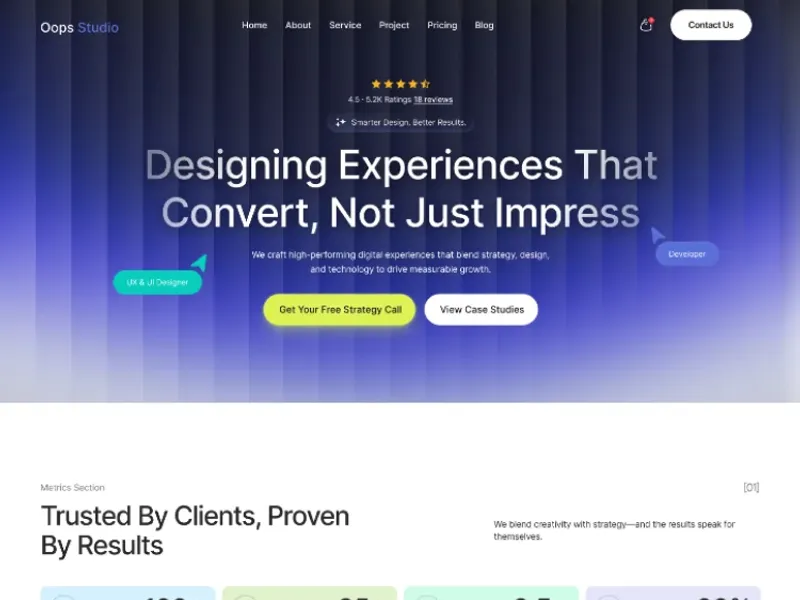 Oops Studio by Theme Supply