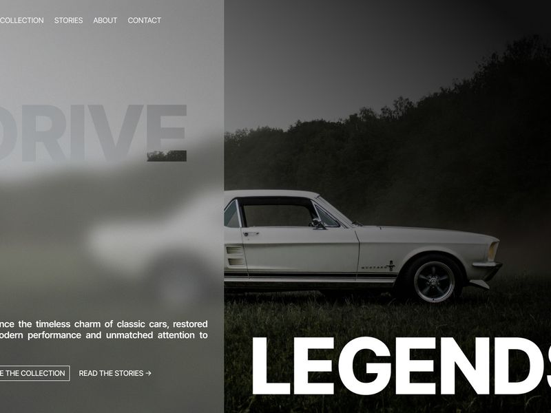 Hero Concept layout.