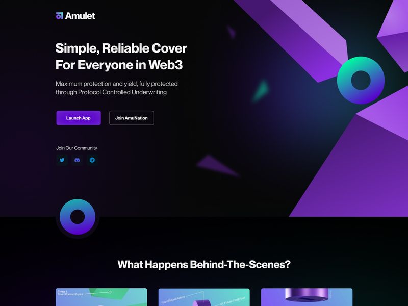 UI/UX Redesign of Amulet
