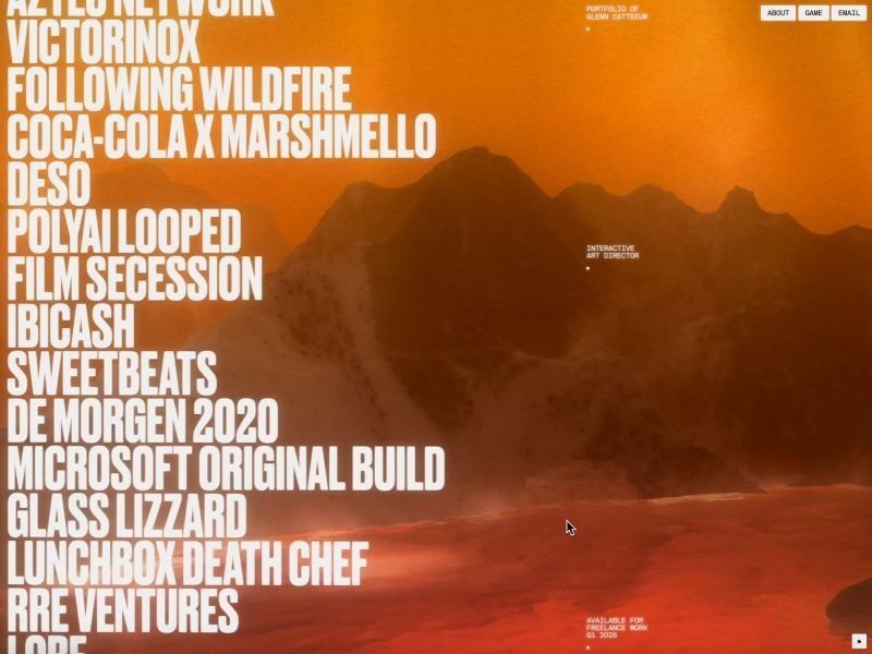 Glenn Catteeuw - Interactive Art Director