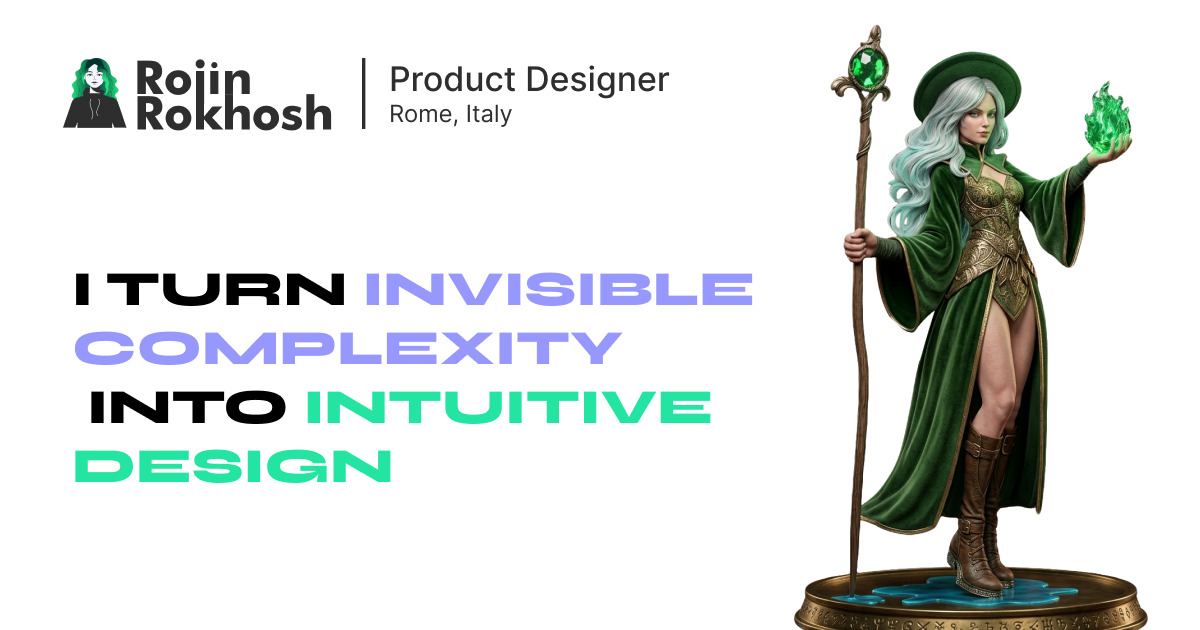 Rojin Rokhosh — Product Designer