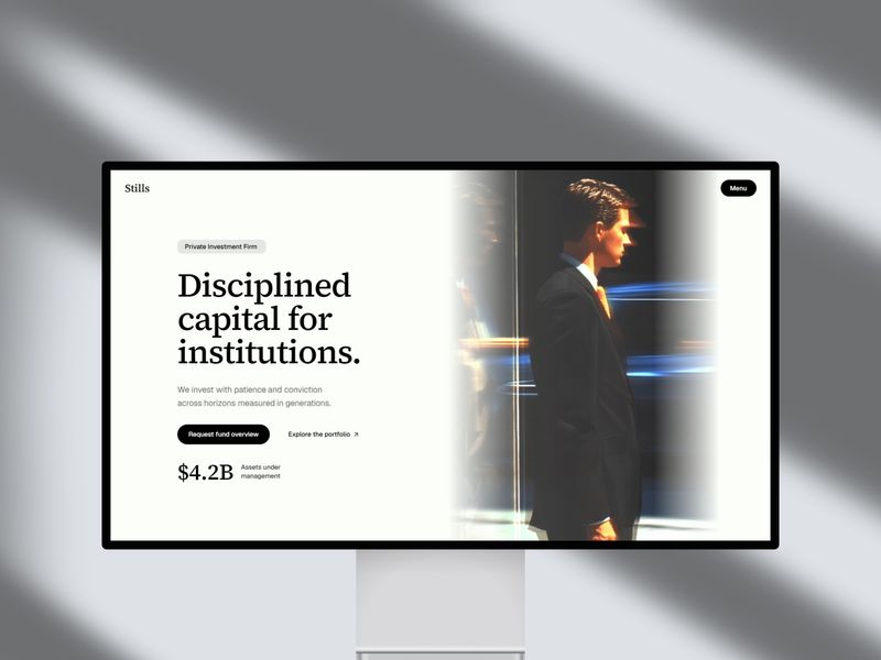 Stills · Institutional Investment Template