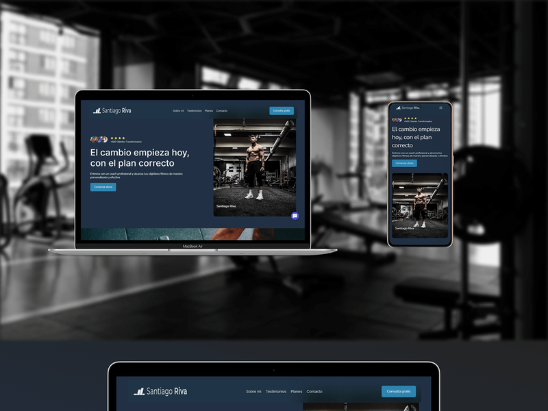Fitness Coach - Framer
