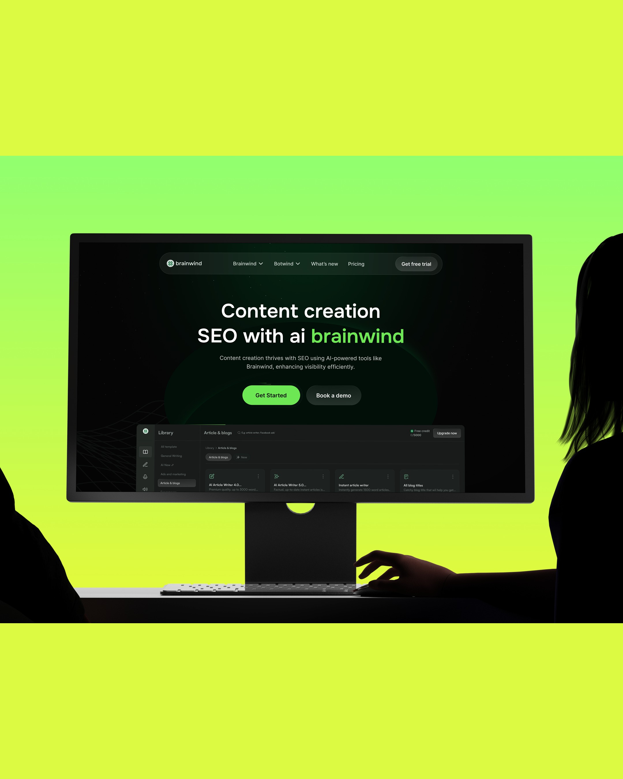 Brainwind AI -  AI Writing Tool