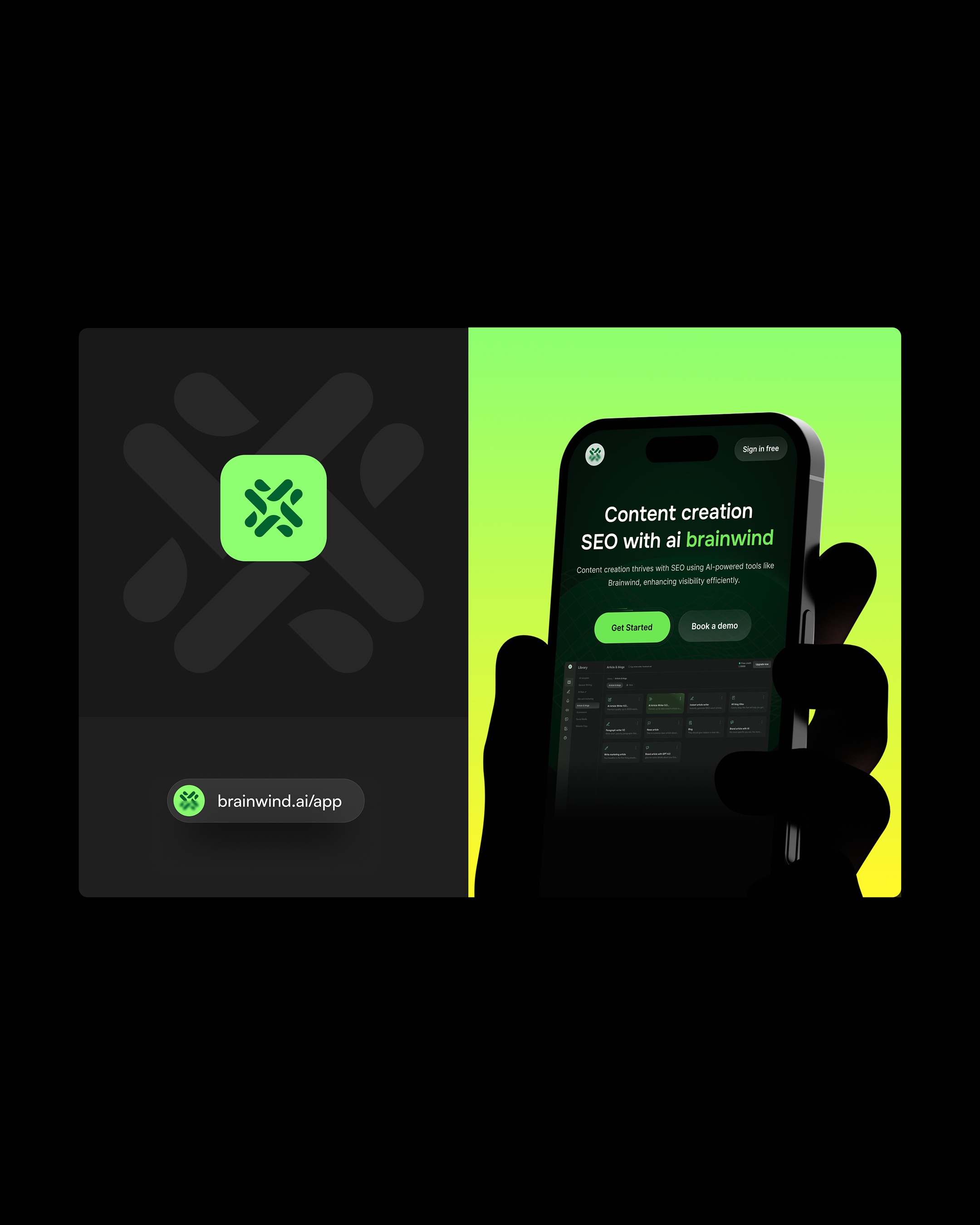 Brainwind AI -  AI Writing Tool Image 1