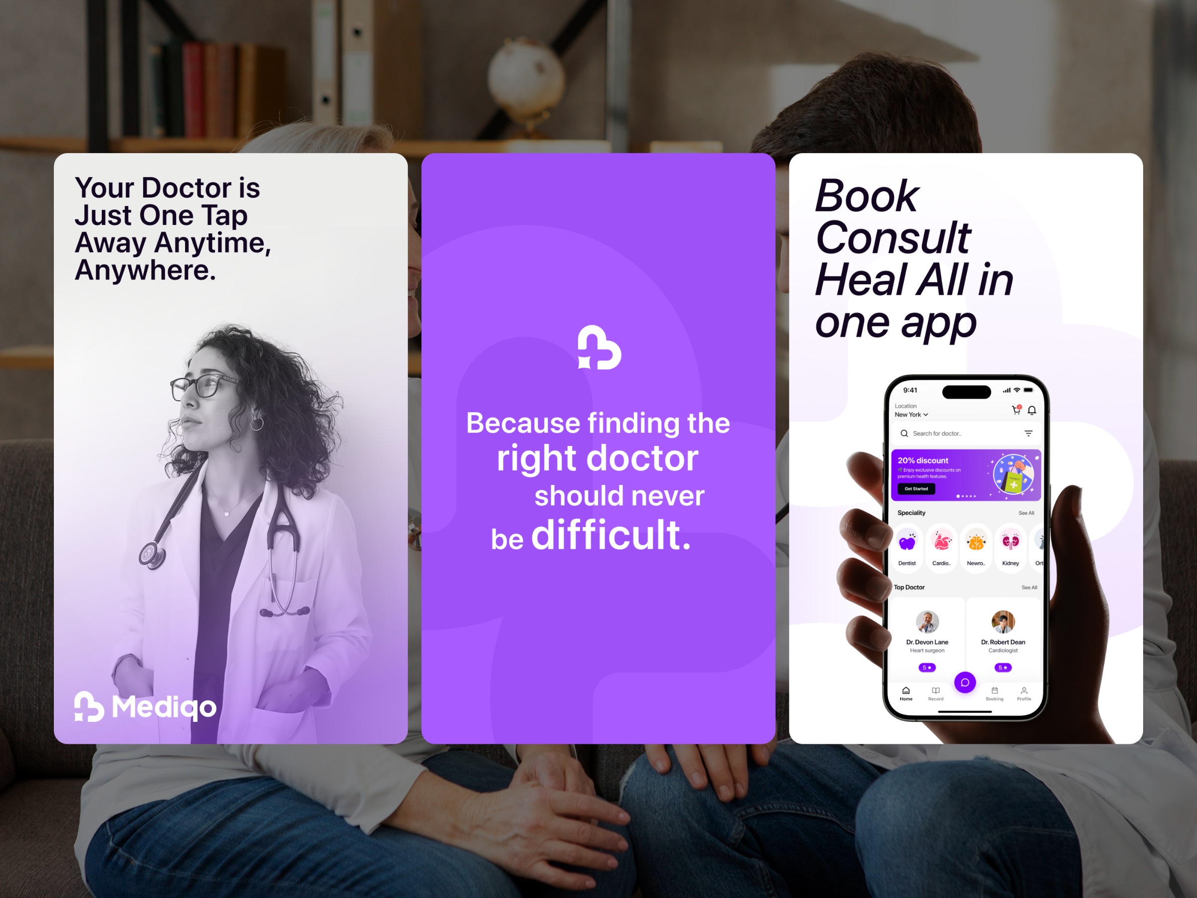 Mediqo - Doctor Mobile App | Case Study Image 1