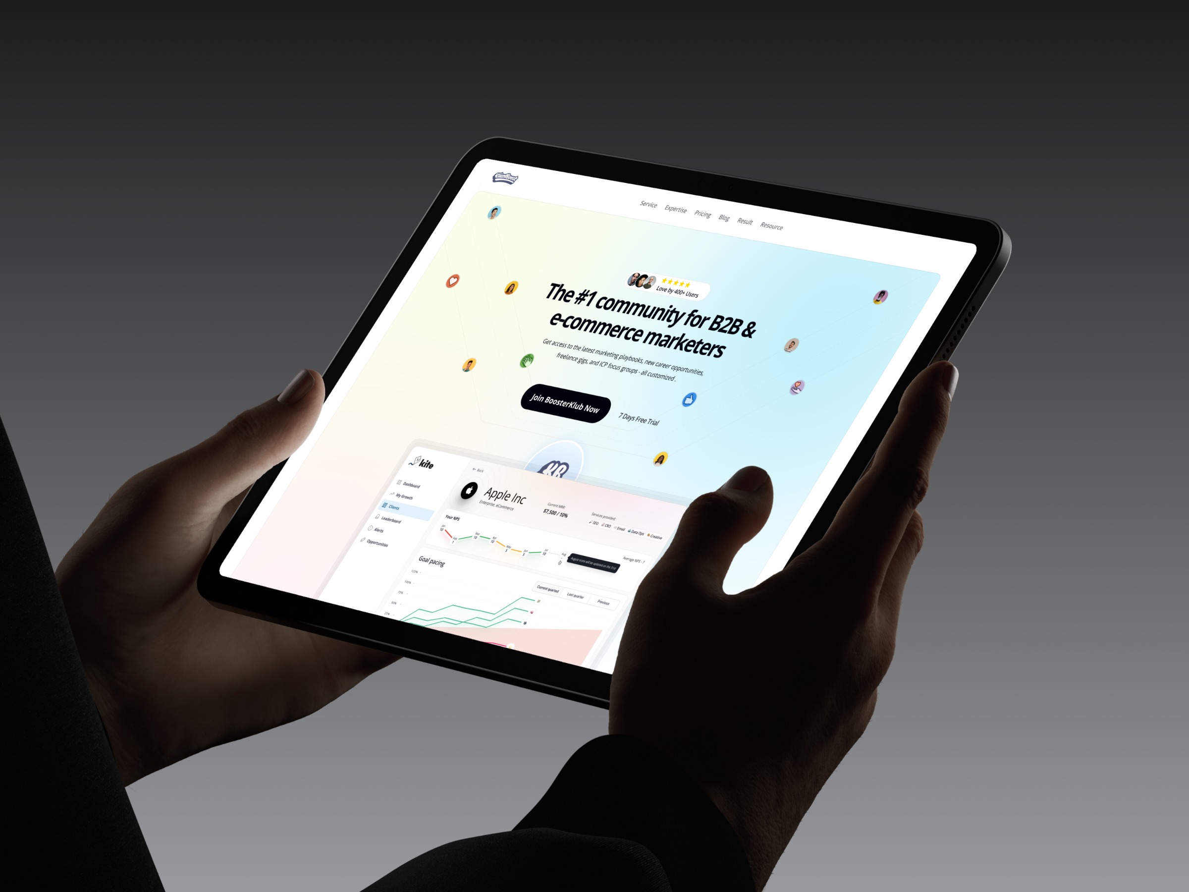 KlientBoost - Marketing Agency Website Image 0