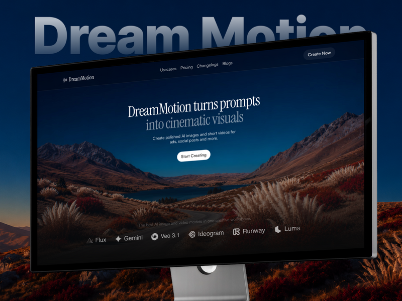 Dream Motion v2 by Dev Patel - Uncategorized design asset by framer