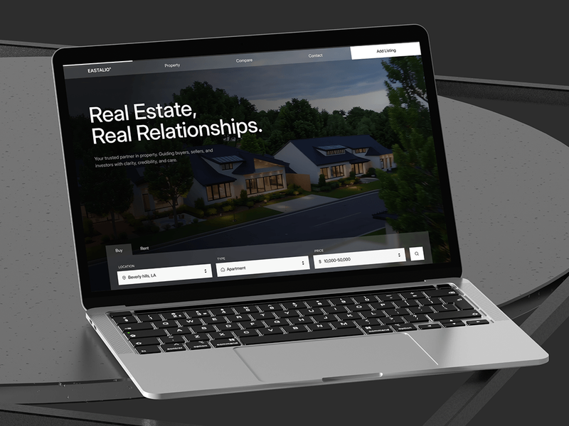 Eastalio – Real Estate Platform & Design System