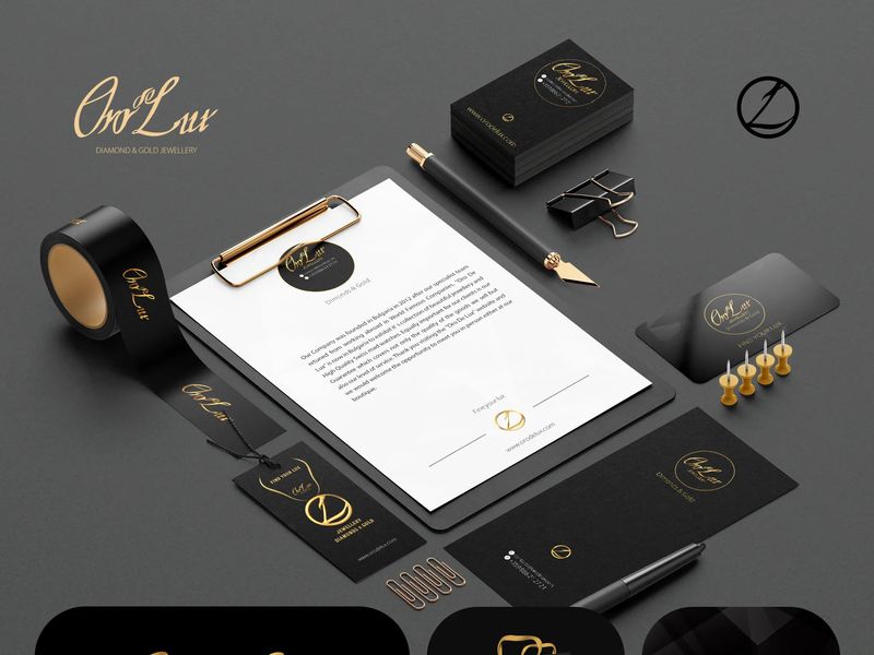 Branding · Oro de Lux Jewellery — High Class Luxury Jewellery